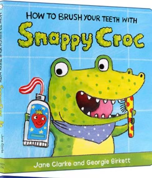 How to Brush your teeth with snappy crocs