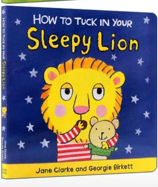 How to tuck in your sleepy lion